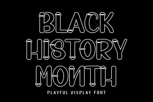 Black History Month Font for Bold, Elegant Branding