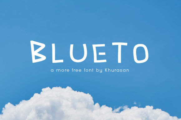 Blueto: A Modern Fancy Display Font for Designers