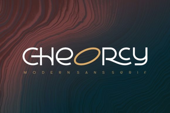 Cheorcy: A Display Font That Makes Your Campaign Stand Out