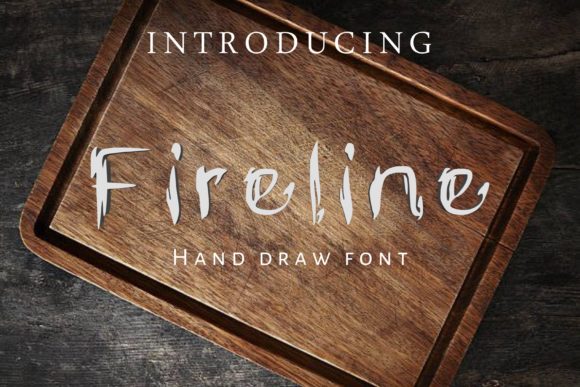 Fireline Display Font for Bold Brand Identity