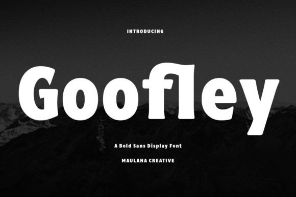Goofley: A Semi-Serif Display Font for Editorial Personality