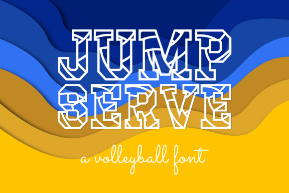 Jump Serve Font: A Modern Display Typeface for Creative Projects
