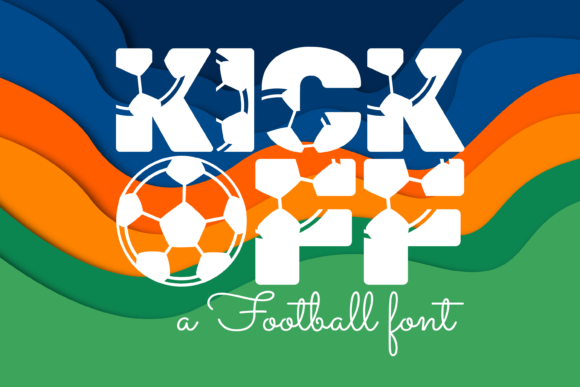 Kick off Display Font for Modern Web Design