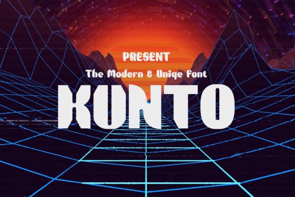 Kunto Display Font for Bold, Clear Campaign Headlines