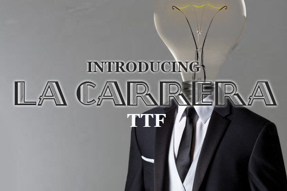 La Carrera Display Font for Bold Digital Branding