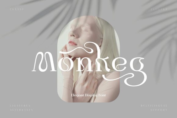 Monkeg Typeface: A Modern Display Font for Memorable Branding