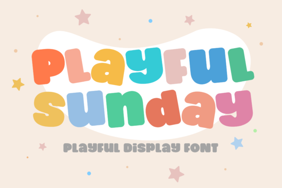 Palyful Sunday Font for Playful, Standout Craft Projects