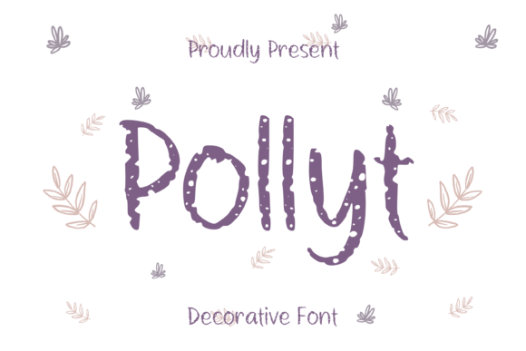 Pollyt Display Font for Handmade Creators