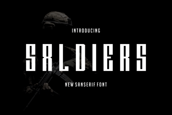 Saldiers Display Font for Bold Branding & Scroll-Stopping Content