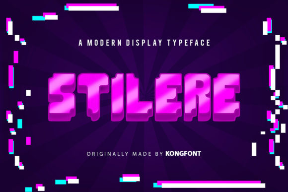 Stilere: A Playful Display Font for Small Business Branding