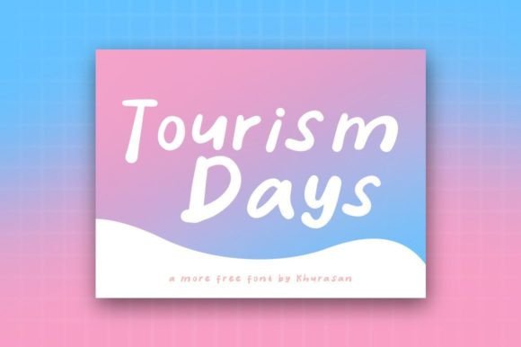 Tourism Days Font for Bold Campaign Visuals